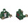 LEGO Dark Green Tread Octane Minifig Torso (973 / 76382)