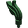 LEGO Dark Green Triple Feather Plume (Compact) (28661 / 64647)