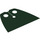 LEGO Dark Green Very Short Cape with Standard Fabric (99464 / 101646)