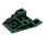 LEGO Dark Green Wedge 4 x 4 Triple with Stud Notches (48933)