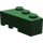LEGO Dark Green Wedge Brick 3 x 2 Right (6564)