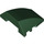 LEGO Dark Green Wedge Curved 3 x 4 Triple (64225)