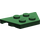LEGO Dark Green Wedge Plate 2 x 4 (51739)