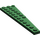 LEGO Dark Green Wedge Plate 3 x 12 Wing Left (47397)