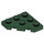 LEGO Dark Green Wedge Plate 3 x 3 Corner (2450)