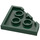 LEGO Dark Green Wedge Plate 3 x 3 Corner (2450)