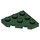 LEGO Dark Green Wedge Plate 3 x 3 Corner (2450)