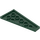 레고 짙은 녹색 쐐기 그릇 3 x 6 날개 왼쪽 (54384)