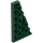 레고 짙은 녹색 쐐기 그릇 3 x 6 날개 왼쪽 (54384)