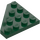 LEGO Dark Green Wedge Plate 4 x 4 Corner (30503)