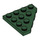 LEGO Dark Green Wedge Plate 4 x 4 Corner (30503)