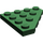 LEGO Dark Green Wedge Plate 4 x 4 Corner (30503)