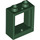 LEGO Dark Green Window Frame 1 x 2 x 2 (60592 / 79128)