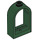 LEGO Dark Green Window Frame 1 x 2 x 2.7 with Rounded Top (30044)