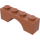 LEGO Donkeroranje Boog 1 x 4 (3659)