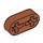 LEGO Orange sombre Faisceau 2 x 0.5 avec Essieu des trous (41677 / 44862)