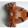 LEGO Dark Orange Bionicle Mask Pohatu (32568)