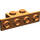 LEGO Orange sombre Support 1 x 2 - 1 x 4 avec coins carrés (2436)