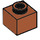 LEGO Orange sombre Brique 1 x 1 x 0.7 (86996)