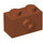 LEGO Orange sombre Brique 1 x 2 avec 1 Stud sur Côté (86876)