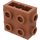 LEGO Dunkelorange Backstein 1 x 2 x 1.6 mit Seite und Ende Bolzen (67329)