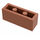 LEGO Donkeroranje Steen 1 x 3 (3622 / 45505)
