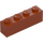 LEGO Mørk oransje Kloss 1 x 4 (3010 / 6146)