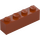 LEGO Mørk orange Klods 1 x 4 (3010 / 6146)