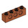 LEGO Donkeroranje Steen 1 x 4 met Gaten (3701)