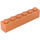 LEGO Dark Orange Brick 1 x 6 (3009)