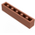 LEGO Dunkelorange Backstein 1 x 6 (3009)