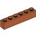 LEGO Dark Orange Brick 1 x 6 (3009 / 30611)