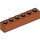 LEGO Dark Orange Brick 1 x 6 (3009 / 30611)