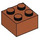 LEGO Donkeroranje Steen 2 x 2 (3003 / 6223)