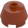 LEGO Dark Orange Brick 2 x 2 Round with Sloped Sides (98100)