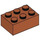 LEGO Orange sombre Brique 2 x 3 (3002)
