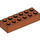 LEGO Dark Orange Brick 2 x 6 (2456 / 44237)