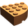LEGO Dark Orange Brick 4 x 4 Round Corner (2577)
