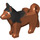 LEGO Donkeroranje Hond - German Shepherd (53284 / 69365)