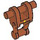 LEGO Orange sombre Droid Torse avec Jaune Dot Insignia (10696 / 14305)