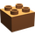 LEGO Dunkelorange Duplo Backstein 2 x 2 (3437 / 89461)
