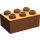 LEGO Orange sombre Duplo Brique 2 x 3 (87084)
