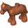 LEGO Dark Orange Duplo Foal (26390 / 75723)