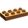 LEGO Dark Orange Duplo Plate 2 x 4 (4538 / 40666)