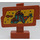 LEGO Dark Orange Duplo Road Sign with Party (31283)