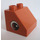 LEGO Dark Orange Duplo Slope 2 x 2 x 1.5 (45°) with Eye both sides (10442 / 10443)
