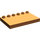 LEGO Dark Orange Duplo Tile 4 x 6 with Studs on Edge (31465)