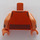 LEGO Arancione scuro Hercules Minifigure Busto (973 / 88585)