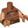 LEGO Dark Orange Hercules Minifig Torso (973 / 88585)