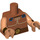 LEGO Dunkelorange Hercules Minifigur Torso (973 / 88585)